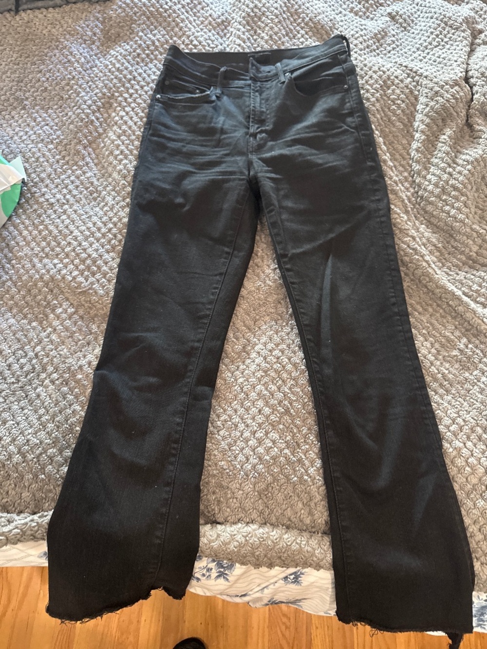 Mother Jeans - insider crop step fray
